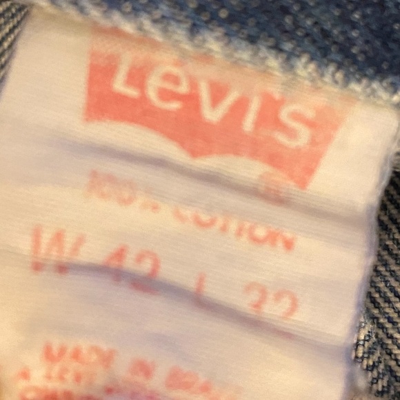 Men’s Levi’s 505 Sz 42W  32L - Picture 12 of 13